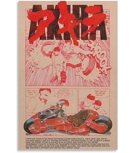 Amazon.co.jp: アキラ AKIRA ポスター 海外版 (tomohochikaze) [並行